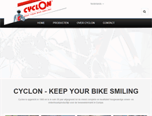 Tablet Screenshot of cyclon.nl